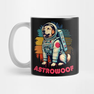 Astronomy dog Mug